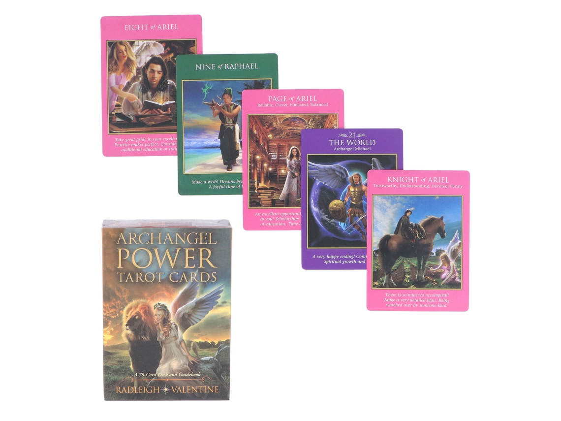 Juego Interactivo De Cartas De Tarot De Adivinación, 78 Piezas Con Guía.