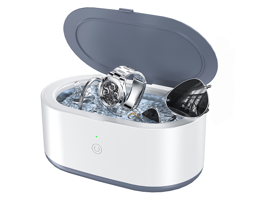 Limpiador Ultrasónico De 600 Ml Con Temporizador, Adecuado Para Joyas, Anillos, Correas De Reloj, Gafas Y Maquinillas De Afeitar.