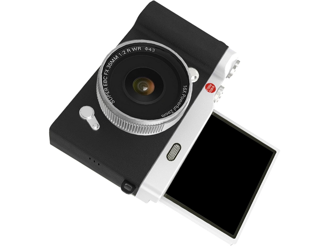 Cámara Digital Superportátil, Peso Ligero De 300 G, Sensor De 64 Mp, Pantalla De 180