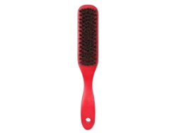 Kit De Cuidado Y Afeitado Para Barba Y Bigote Con Cepillo De Madera (rojo)