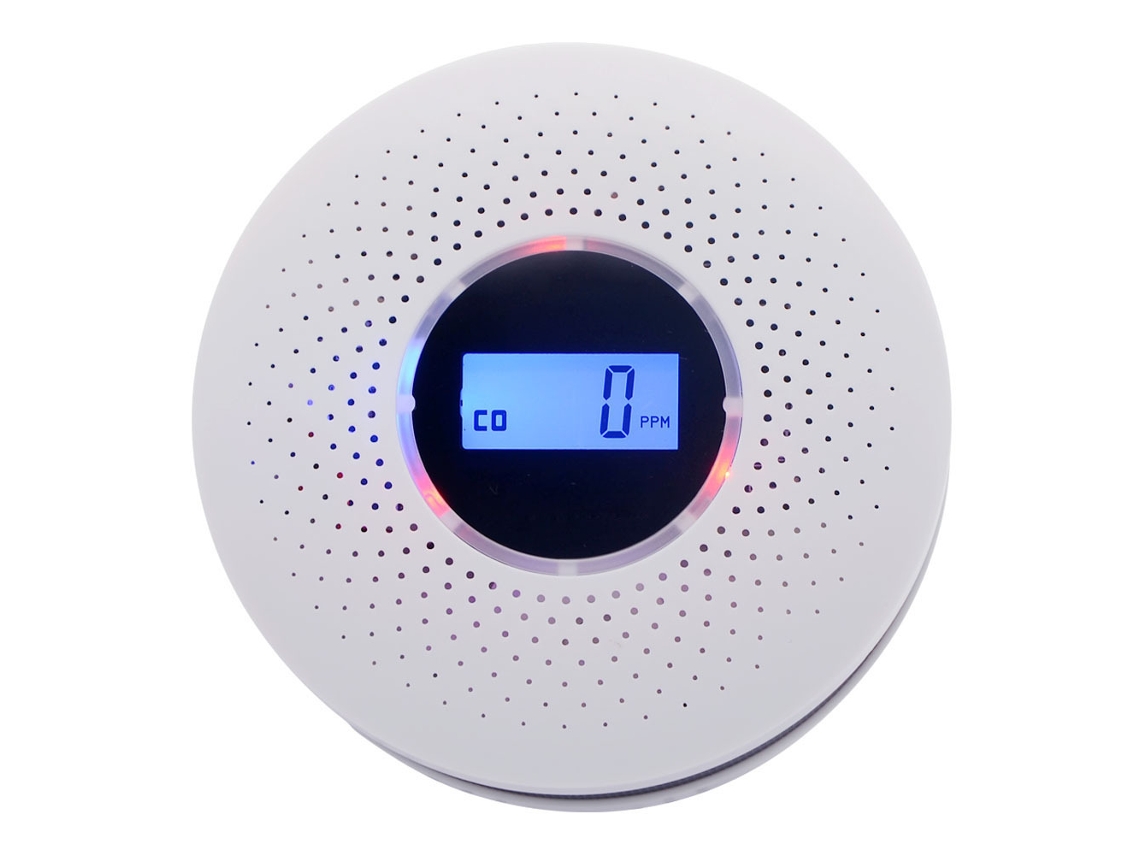 Detector Humo Monóxido Carbono Alarma Co Protección Hogar