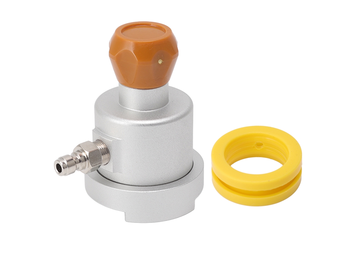 Adaptador De Conexión Rápida De Co2 Para Máquinas De Refrescos Duo Terra Art, Conector Macho De 8 Mm, Aluminio.