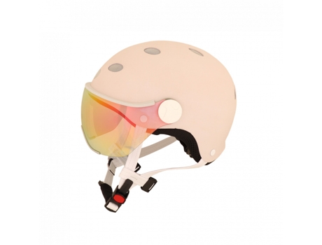 Casco de bicicleta para mujer con visera DIEZZ City color L/XL (59/64 cm)