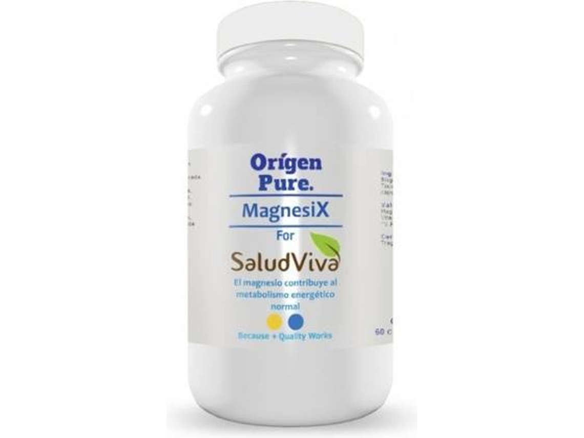 Complemento Alimentar SALUD VIVA Magnesi X (60 cápsulas)