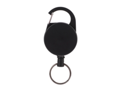 Llavero De Cable De Acero Inoxidable Resistente Retráctil Antipérdida Para Exterior Metal Elástico
