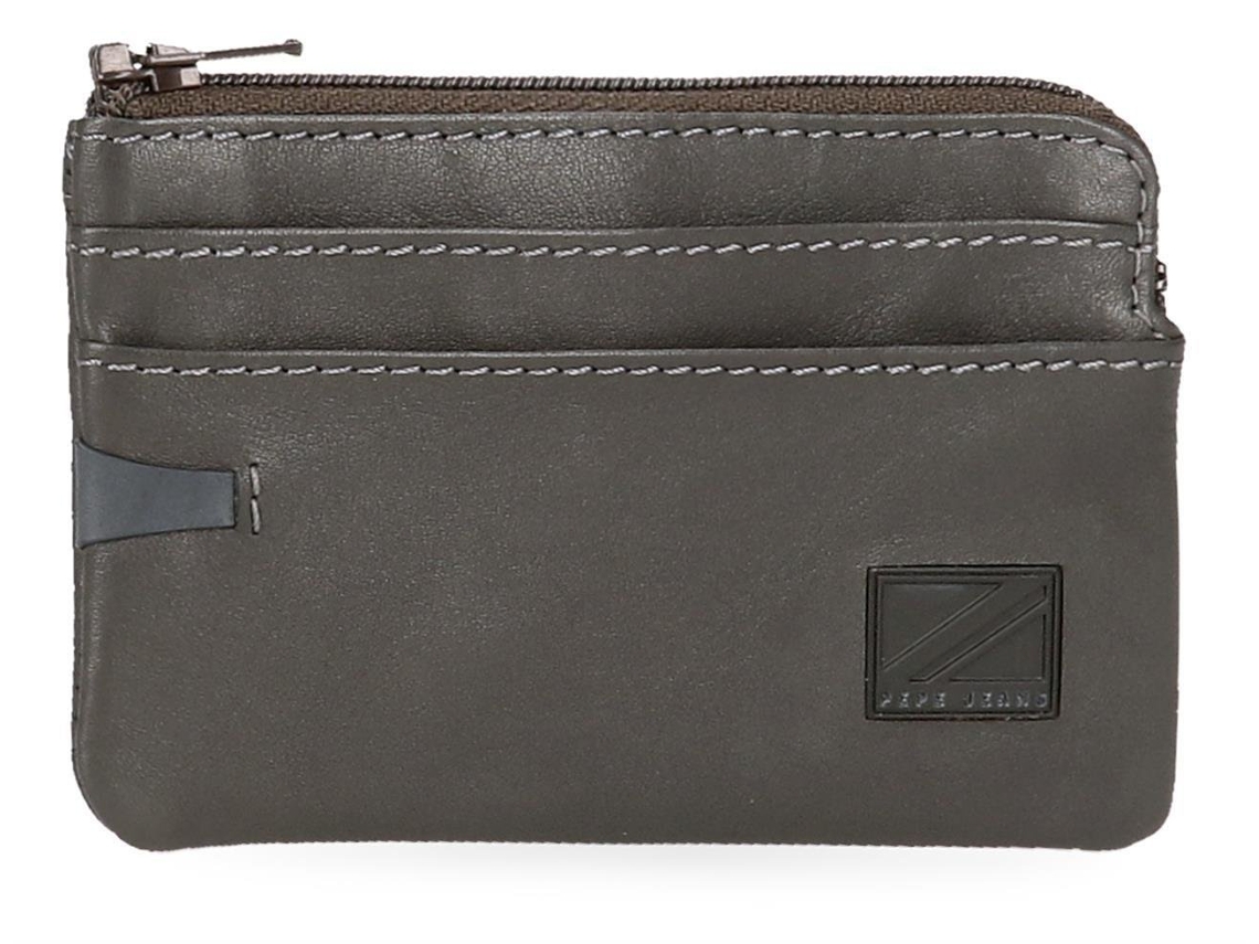 Pepe Jeans Monedero Marshal Piel Gris