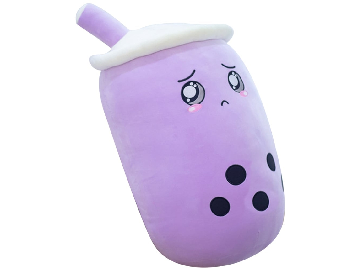 Peluche De Té De Burbujas De 24/35 Cm Con Forma De Taza De Leche, Ideal Como Regalo De Cumpleaños.