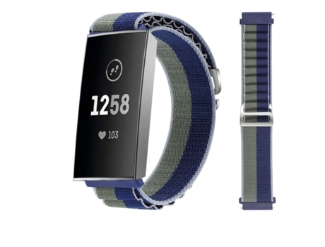 Correa Loop Alpine para Fitbit by Google Charge 3 Verde y Azul