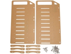 Soporte Para Discos Duros De 10 Niveles, Caja De Expansión Para Unidades De 3,5 Pulgadas, Carcasa De Escritorio De Acrílico.