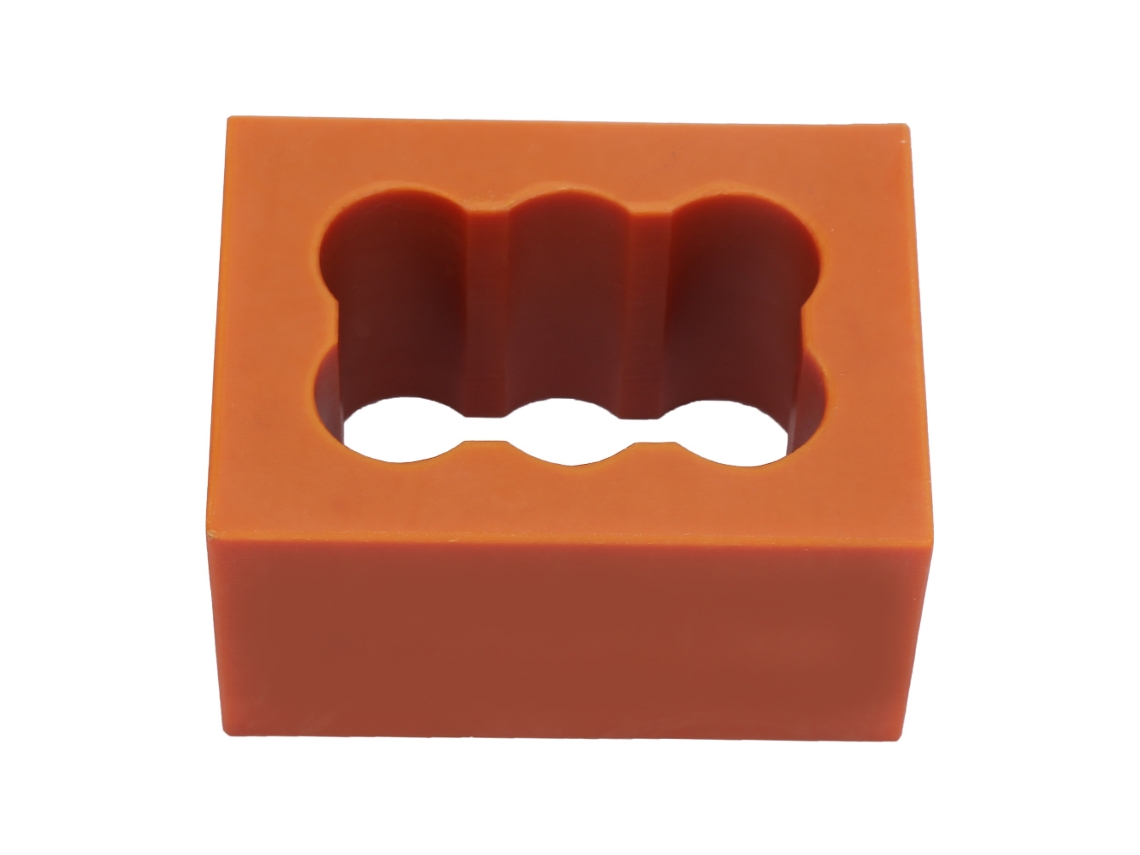 Abrazadera De Soldadura Por Puntos Ajustable Para Batería 18650 Con Dos Filas (2x3 Piezas)