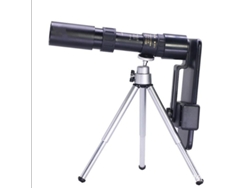 Alcance monocular portátil 4K 10-300X40Mm(Negro) BISBISOUS