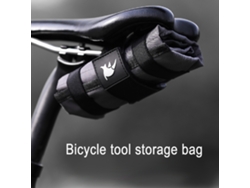 Bolsa De Herramientas Plegable Portátil Para Bicicleta Rhinowalk, Con Compartimentos Para El Sillín.