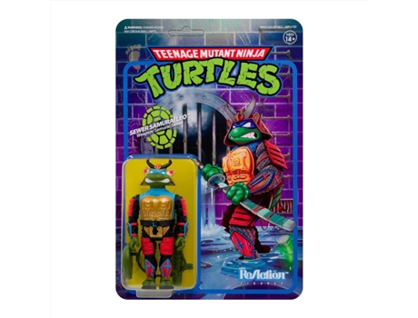 Figura Alcantarilla Samurai Leo Tortugas Ninja Tmnt 10 Cm SUPER 7