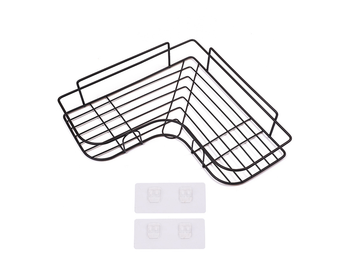 KOFIHETY Organizador para ducha con ganchos, almacenamiento para baño y cocina, sin necesidad de taladrar