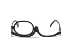 Gafas De Maquillaje Con Lente De Aumento Giratoria De 180 Grados, Plegables, De +1.0 A +4.0 Para Lectura Y Maquillaje.