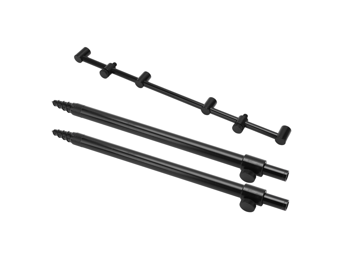 2026rebe-soporte Para Caña De Pescar Telescópico De Aluminio 2 Secciones 2x31cm Con Rosca Universal Para Pesca Al Aire Libre