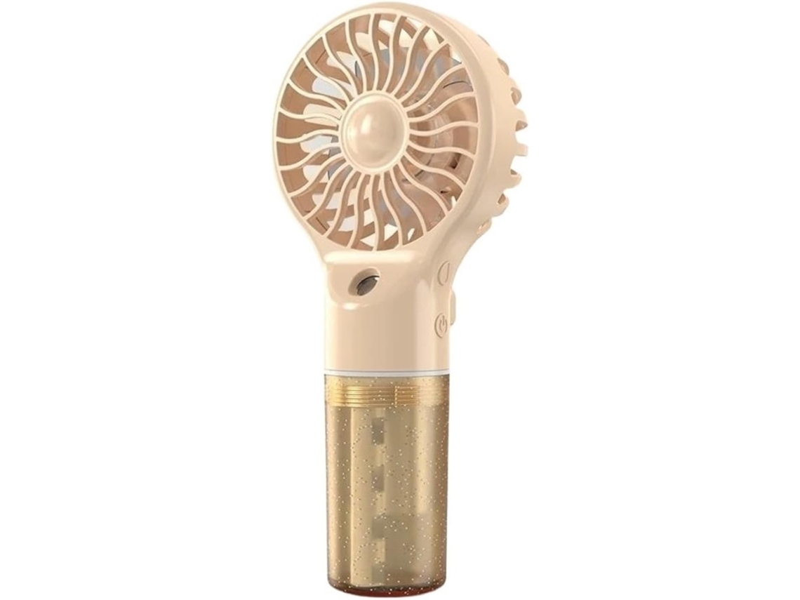 Mini Ventilador De Escritorio Usb Aire Acondicionado Portátil Humidificador Recargable Por Bajo Nivel Ruido