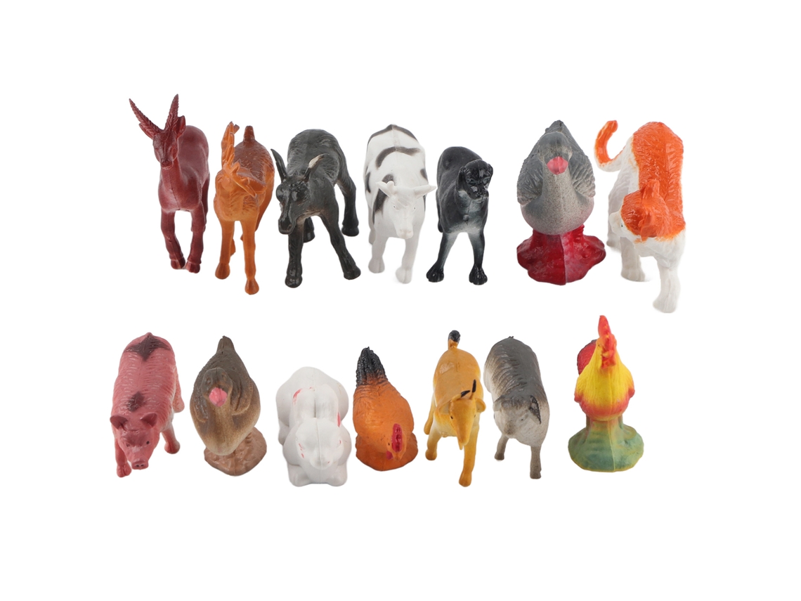 2026-modelo De Animal Figura Juguete Educativo Plástico Artículo De Decoración Aves De Corral