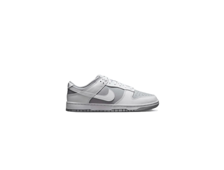 Zapatillas Retro de Hombre NIKE Dunk Low Grey Blanco (44)