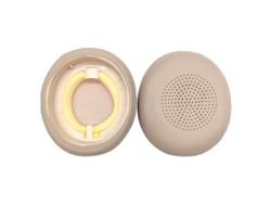 Almohadillas para auriculares Jabra Elite 45h, un par, color champán.
