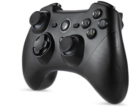 Chronus Controlador de joystick de juego inalámbrico 2.4G Gamepad inalámbrico Joystick Pc Dual Vibrationblack BISBISOUS