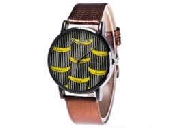 Reloj De Cuarzo Pareja Elegante Zhoulianfa F305-hx Marrón Unisex