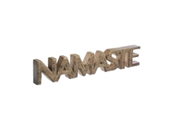 Figura Decorativa ATMOSPHERA Namaste Madera de Mangueira 54x3,5x10 cm