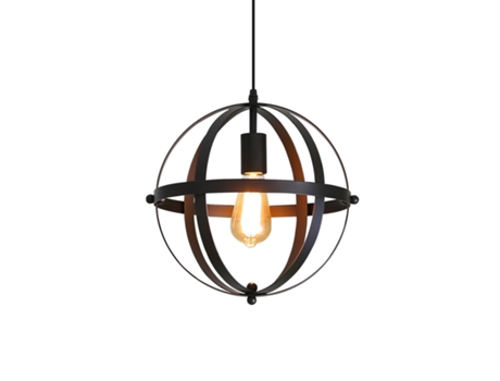 Lámpara Pendente de Vintage Industrial Lámparas Penduradas de Metal E27 com Cabo Ajustável de 100 cm Lámparas de Teto Vintage para Escada Do Quarto...
