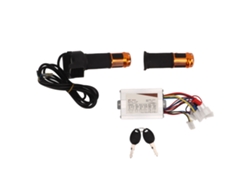 Controlador De Velocidad Para Motor De Cc Con Escobillas De 48 V Y 800 W Con Mango Giratorio Universal Para Bicicletas Eléctricas.