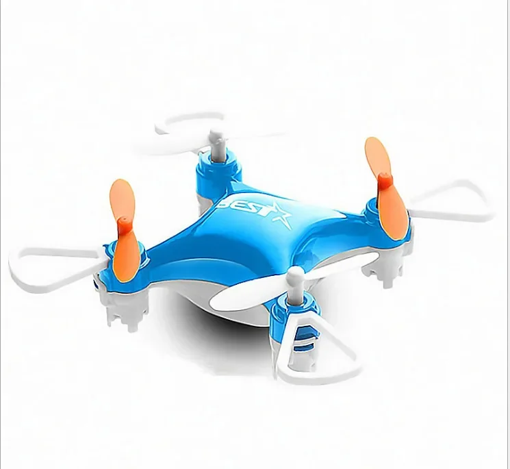 Mini Dron De Control Remoto, Nuevo Juguete Para Niños, Microavión, Cuadricóptero De Altura Fija. 1 Batería Azul