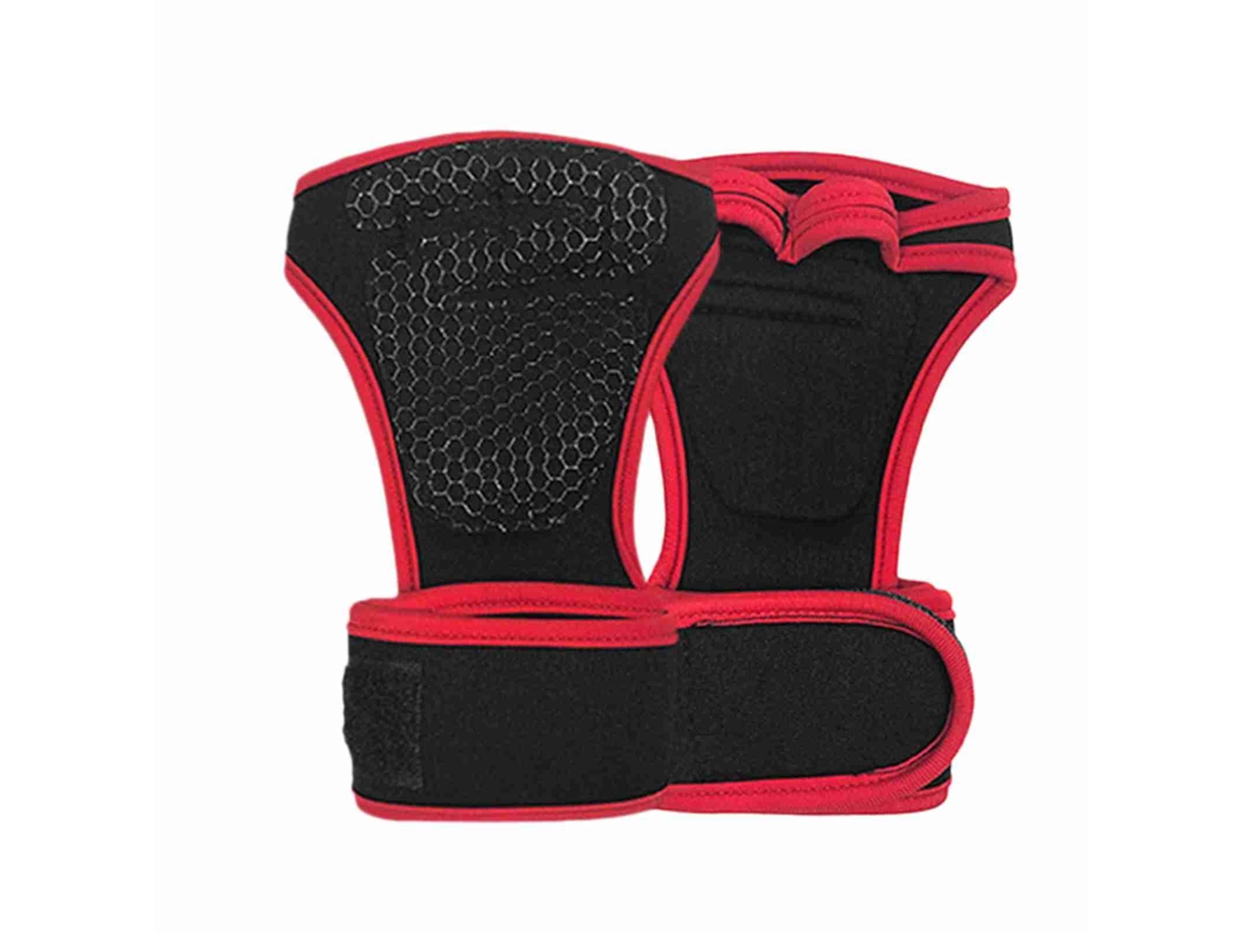 Guantes De Levantamiento De Pesas Con Soporte Antigoteo Para La Muñeca, Ideales Para Culturismo Y Dominadas.