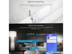 Tomada Inteligente Sonoff S26 Wifi Controle Remoto App Alexa Timer Para Luz Aquecedor Automação Residencial