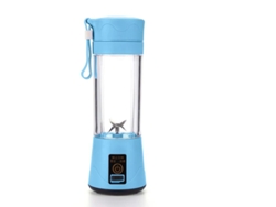Mini Exprimidor Portátil Licuadora Eléctrica Batidora Azul
