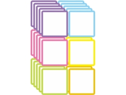 Armario o pizarra blanca (8 x 8 cm), bloc de notas magnético, bloc de notas borrable para planificación, hogar