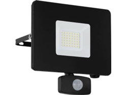 APLIQUE EGLO FAEDO 3 30W C/SENSOR PRETO