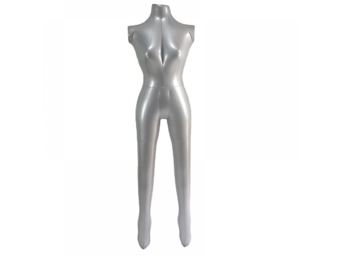 JILLIOPER Maniquí Inflable de PVC para Fotos Ropa Pantalones Modelo Hombre y Mujer