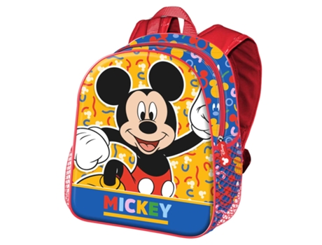 Mickey Mouse Oh Boy Mochila Basic, Rojo
