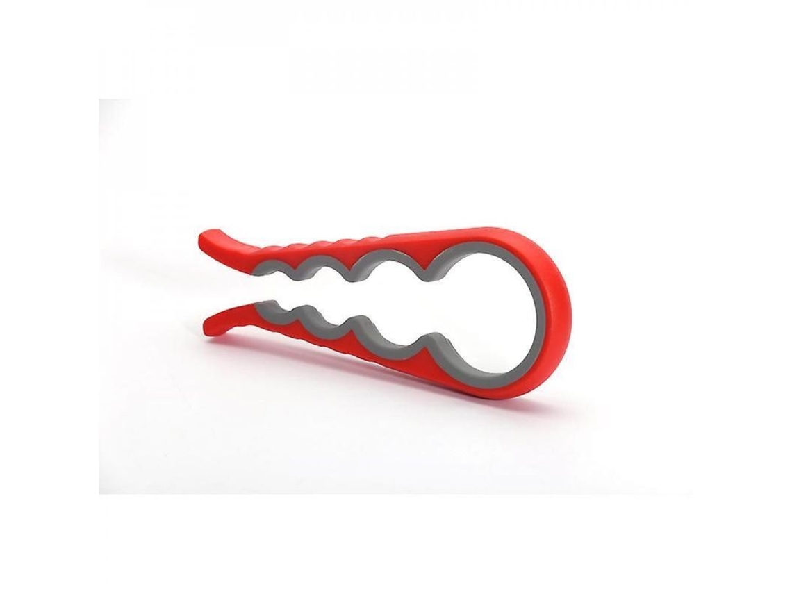 Rebe-tapas para resistencia al corte, ideal para niños pequeños, adultos mayores y personas con artritis, 22 cm, negro rojo
