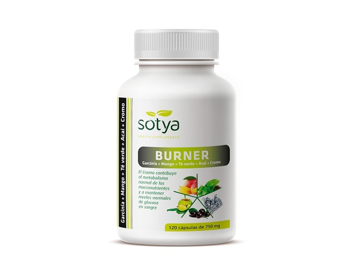 Complemento Alimenticio SOTYA Burner (120 cápsulas)