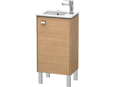 Mueble bajo lavabo DURAVIT Brioso de 42,0 x 28,9 cm 1 puerta con bisagra a la derecha 1 balda de cristal para lavabo ME by Starck 072343