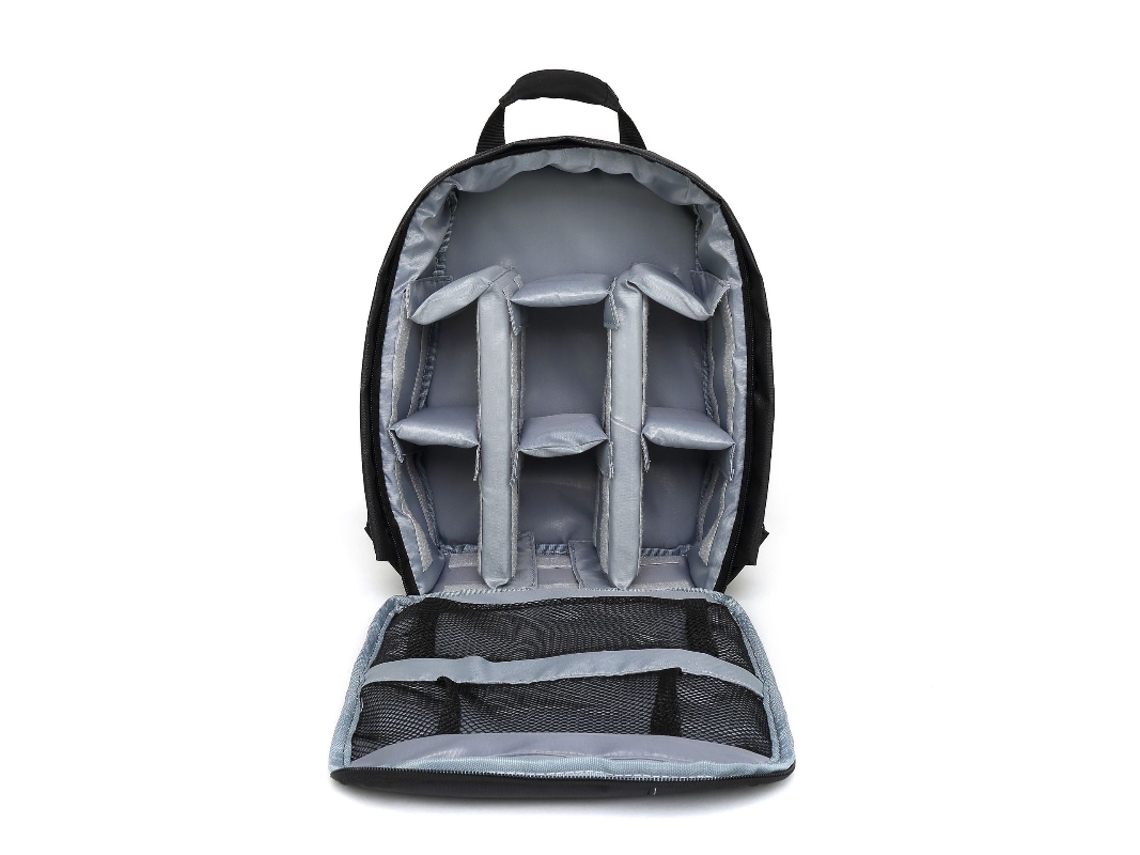 Mochila impermeable gris Cuich para actividades al aire libre, bolsa para cámara