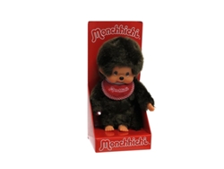 Peluche TOY PARTNER Moncchichi con Babero Rojo 20 Cm
