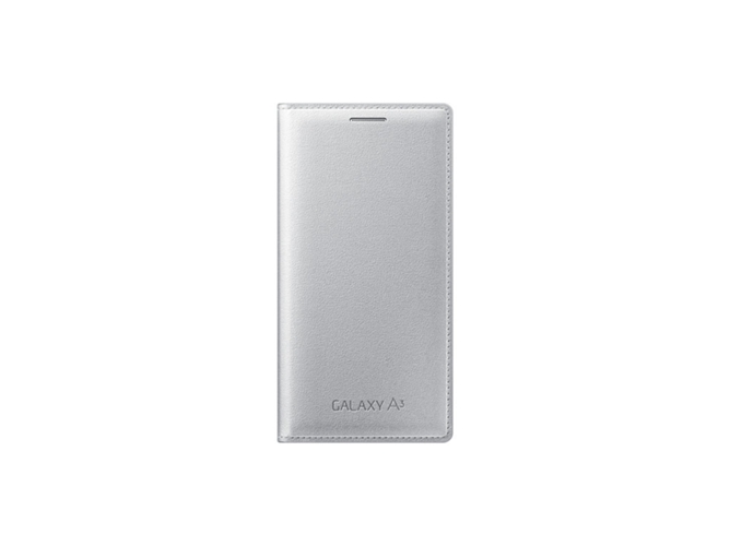 Funda SAMSUNG Galaxy A3 Book Plateado
