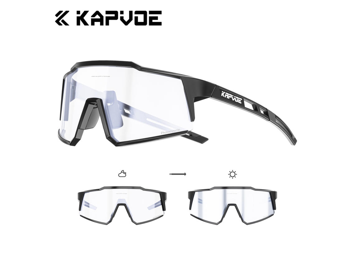 Gafas De Sol Fotocromáticas Para Ciclismo, Gafas De Sol Para Deportes Al Aire Libre Que Cambian De Color A Rojo Y Azul, Gafas Estilo Harley.