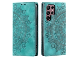 Funda De Cuero Con Cierre Magnético Y Automático Compatible Con Samsung Galaxy S24 Ultra