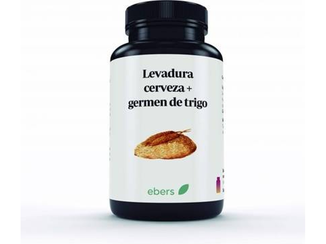 Complemento Alimentar EBERS Levedura De Germen De Trigo (100 comprimidos de 600mg)