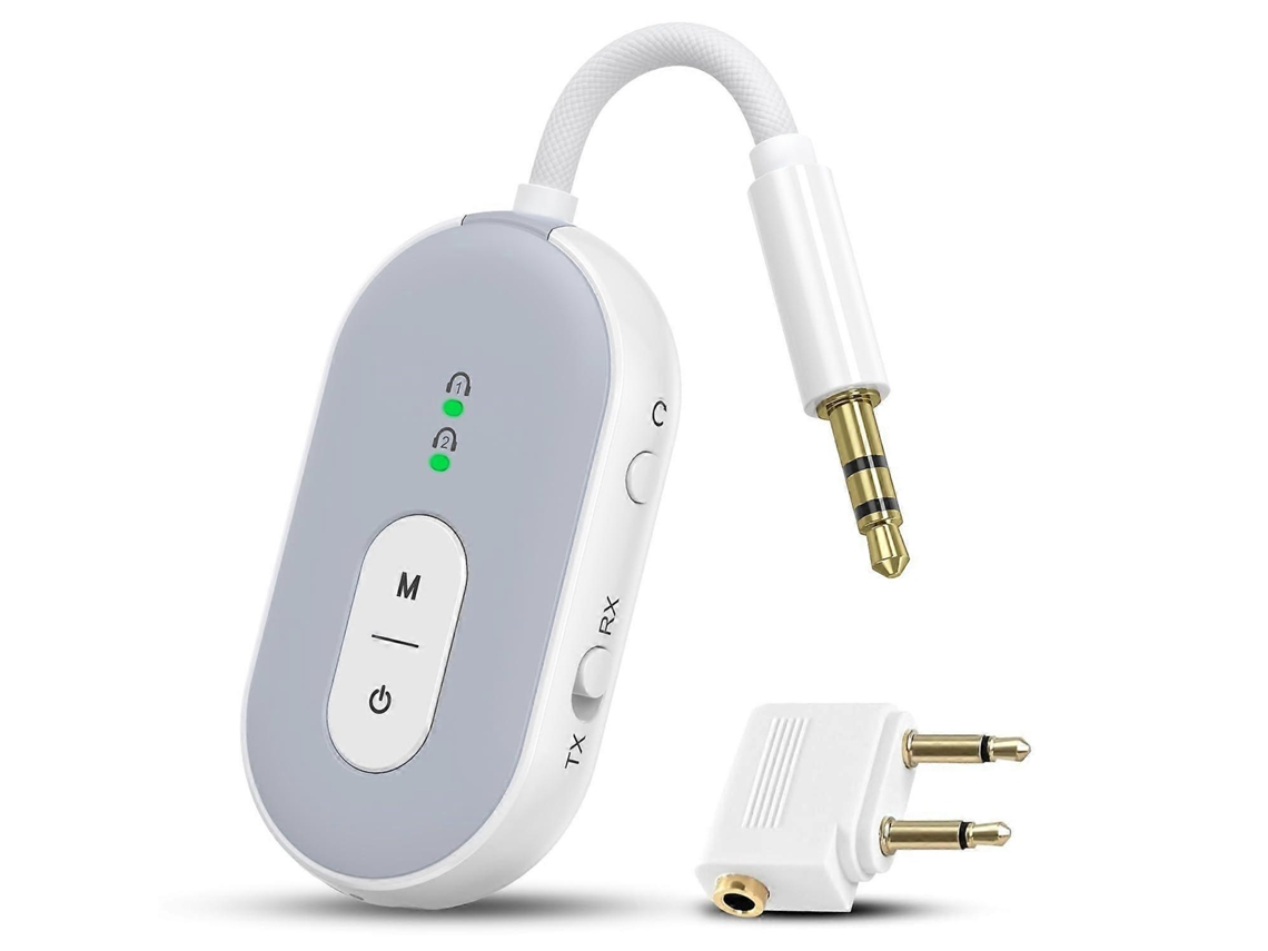 Receptor y transmisor Bluetooth 2 en 1 Rosewell, adaptador de audio 5.3