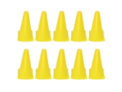 10 Conos De Entrenamiento Deportivo De 23 Cm Para Fútbol, Baloncesto, Monopatín, Obstáculos Y Tráfico.