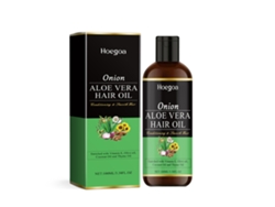 Aceite de cebolla con aloe vera para el cabello