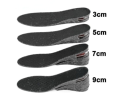 Plantilla Invisible, Aumenta La Altura De 3 A 9 Cm, Ajustable, Suela De Soporte Cómoda.